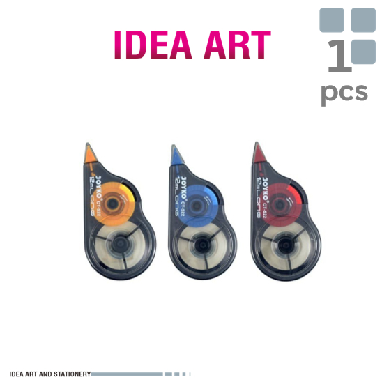 

Pita Koreksi Tip Ex Correction Tape Joyko CT 522 Terlaris -Satuan
