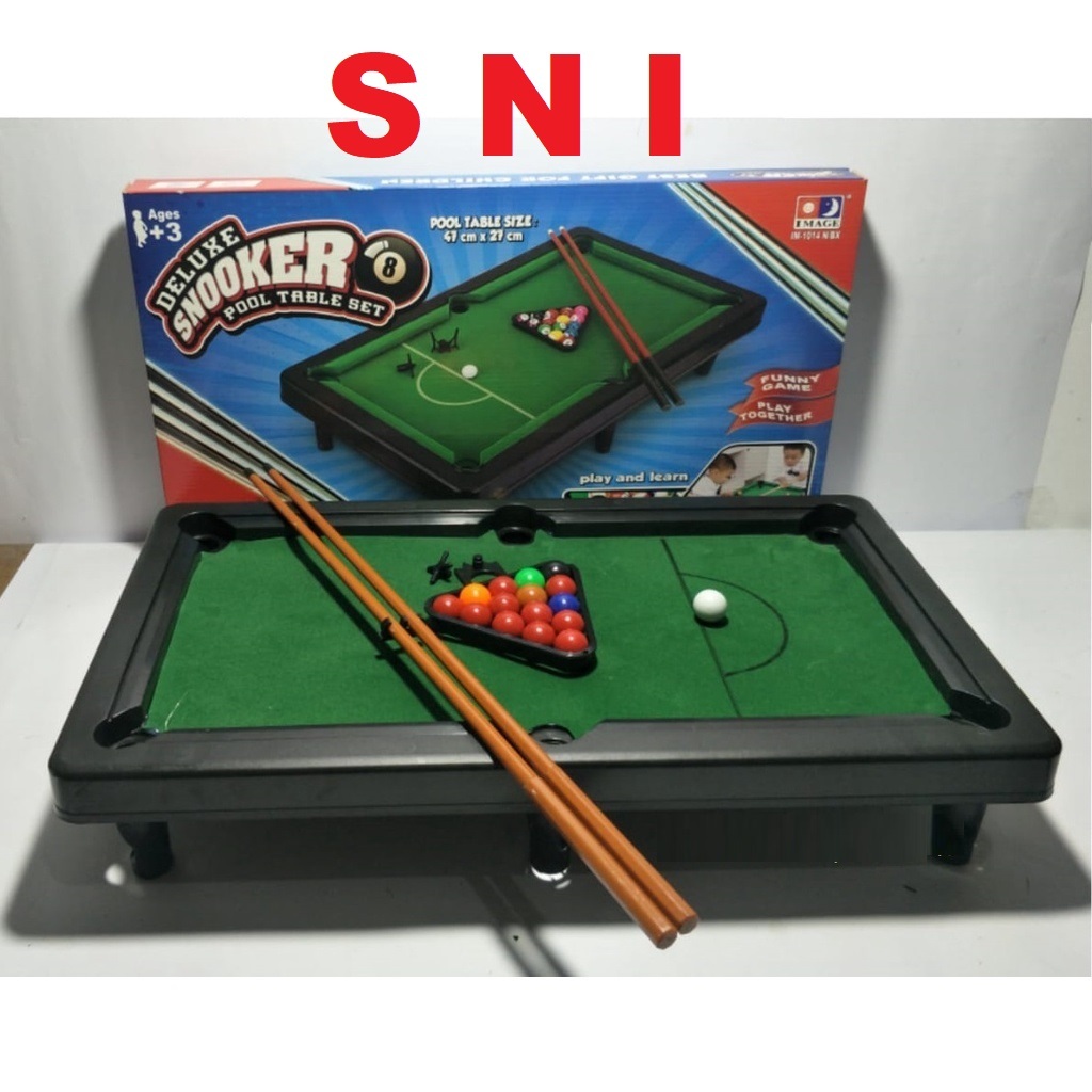 MINI SNOOKER MINI BILLYARD MAINAN BILLYARD MAINAN SNOOKER MEJA BILLYARD MINI - 03