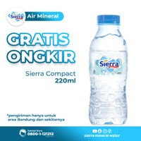 Sierra Mineral Water 220 ml x 24 Botol