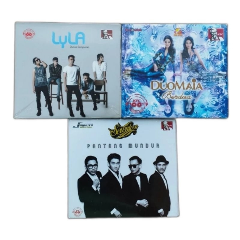 Paket 3 CD Original (Seventeen Duo Maia Lyla)