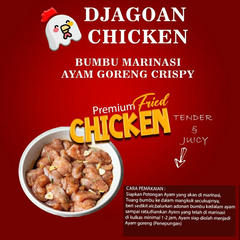 

Grosir Bumbu Marinasi Ayam Goreng Kentucky / Ayam Berbeque