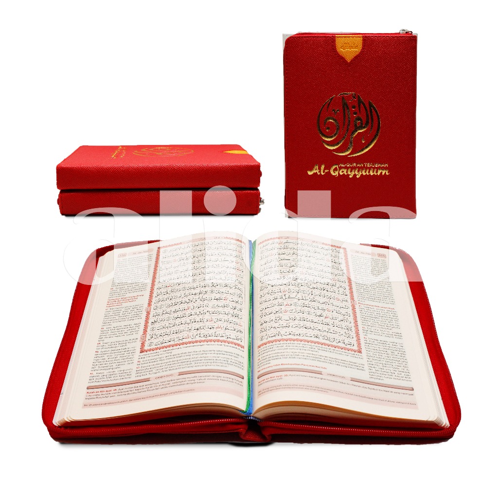 Alquran Terjemah Al-Qayyum A5 Doa dan Tafsir Al-Quran dompet AlQayyum
