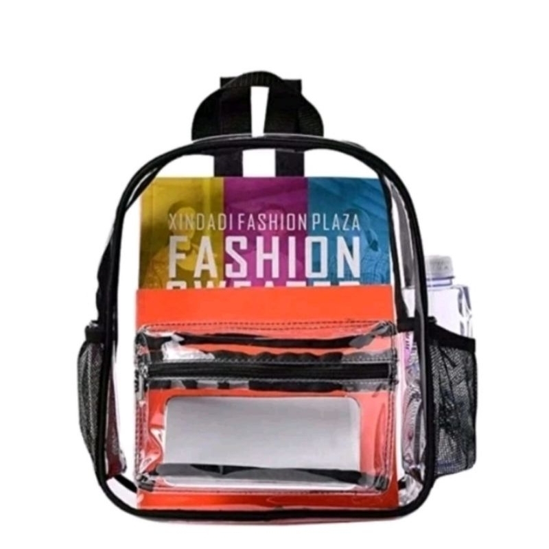 TERMURAH COD Tas Ransel transparant/Tas konser/Tas mika