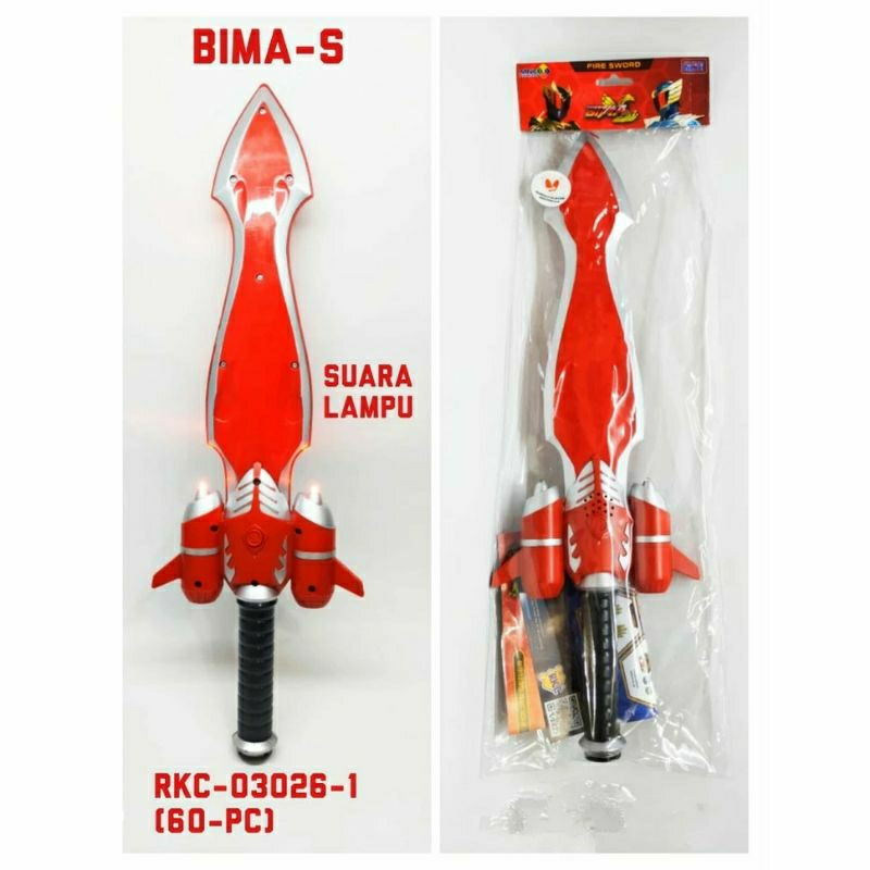 MAINAN PEDANG API SWORD BIMA S