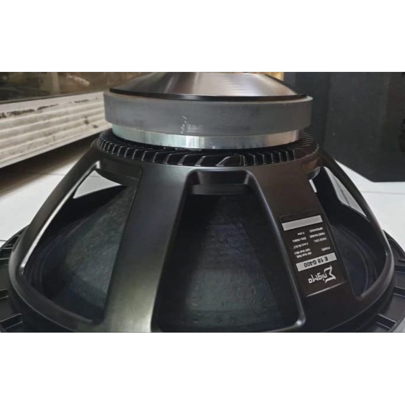 Speaker 18 inch ENIGMA E 18 G400 original free penutup speaker dan klemnya