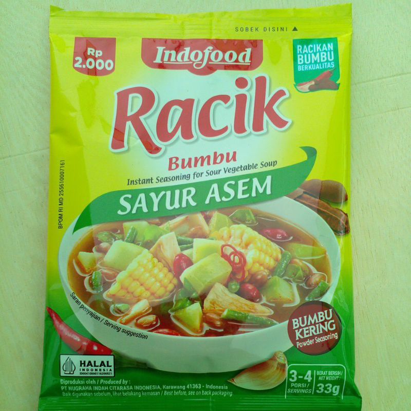 

RACIK BUMBU SAYUR ASEM
