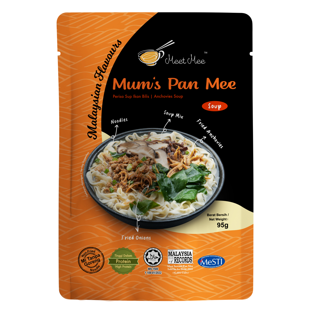 

【HALAL】Mie Instan Sup Mum's Soup Pan Mee (Anchovies Broth) | Mum's Pan Mee Sup (Rasa Ikan Bilis)