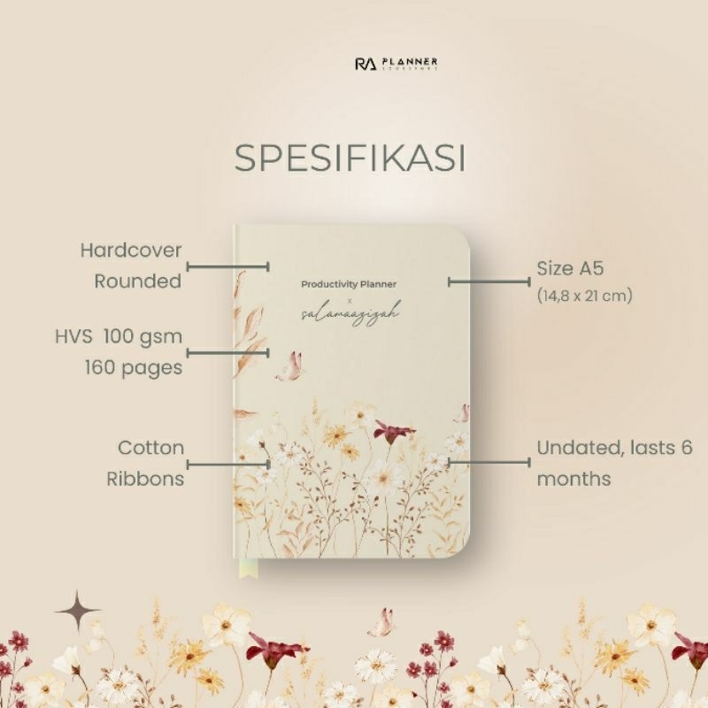 

PRODUCTIVITY PLANNER 2024 RA X SALAMA