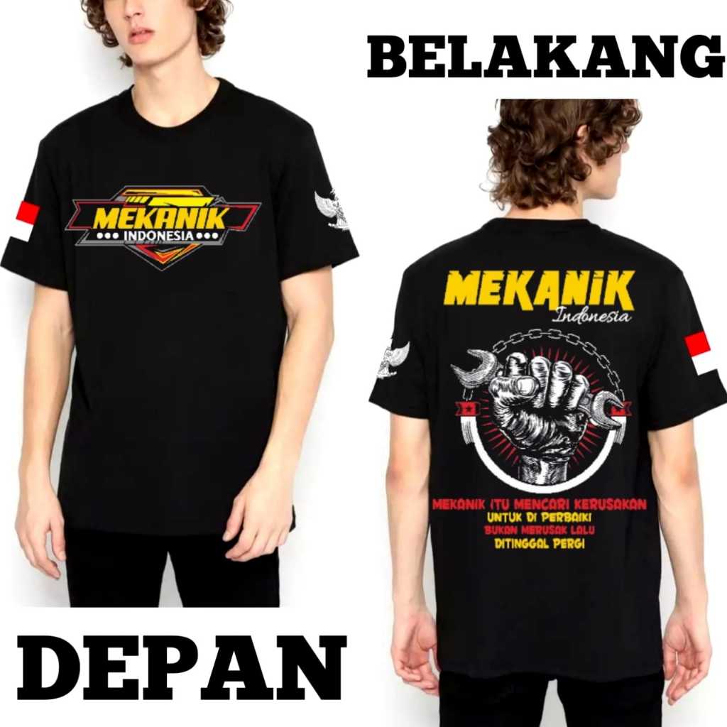 KAOS BAJU MEKANIK MUDA INDONESIA