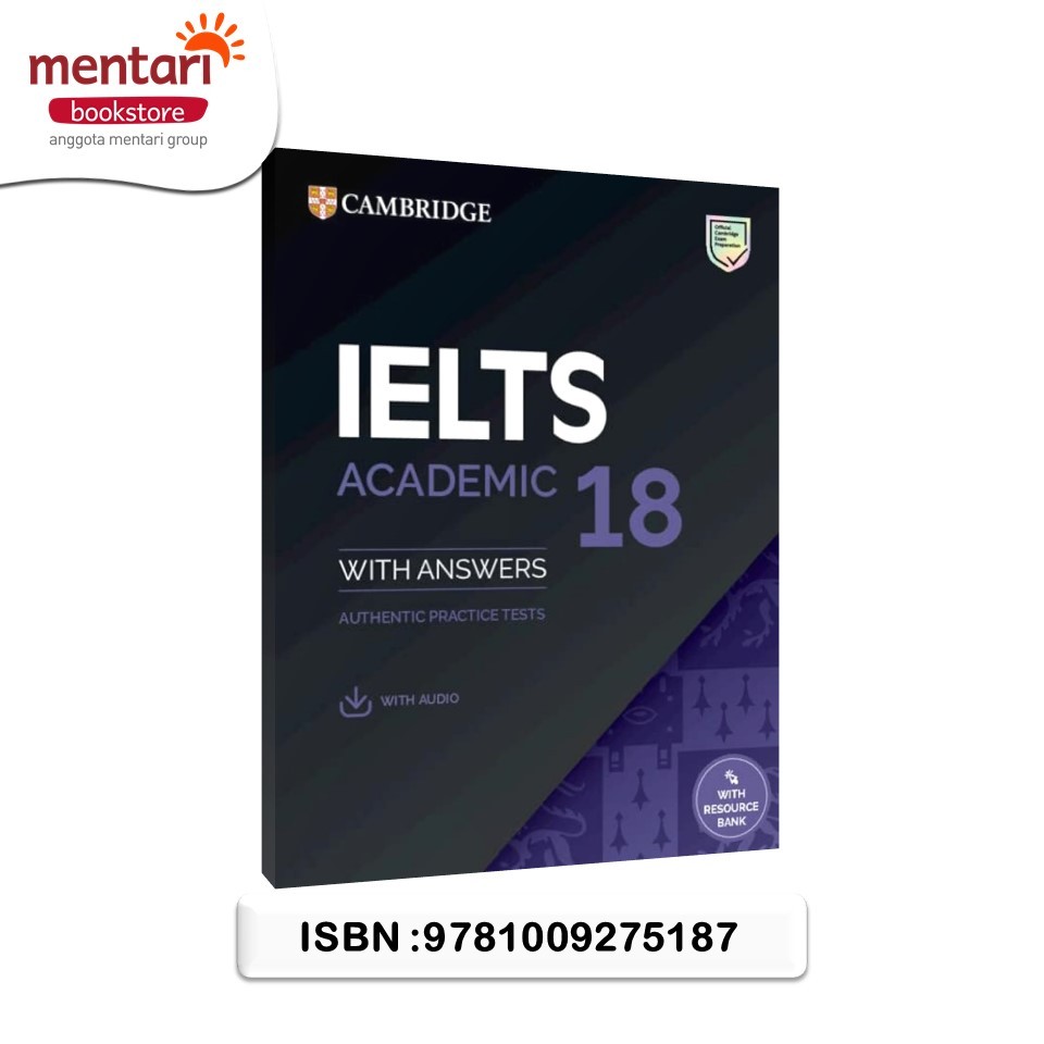 IELTS 18 Student Bk w/Ans Aud&Res Bank | Cambridge