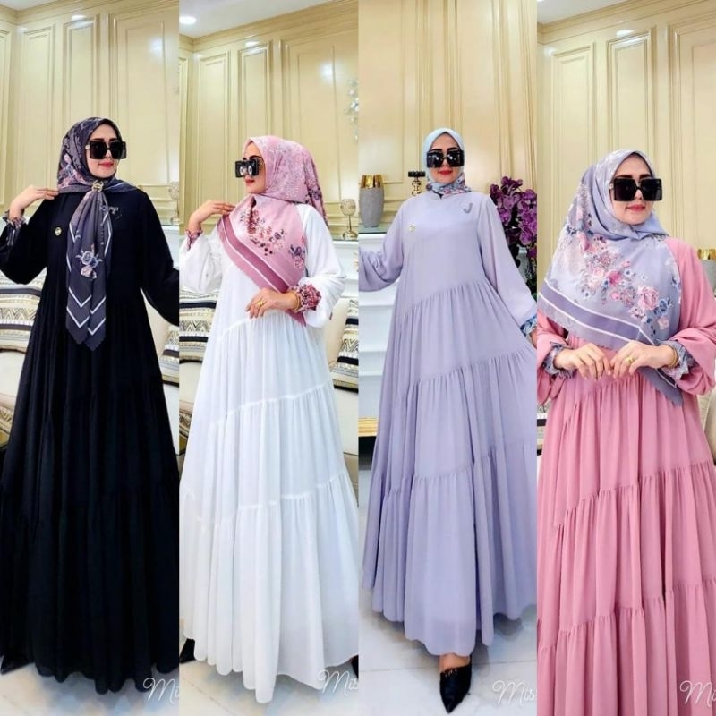 Amira hijab by Miss Jasmine // gamis M2y viral