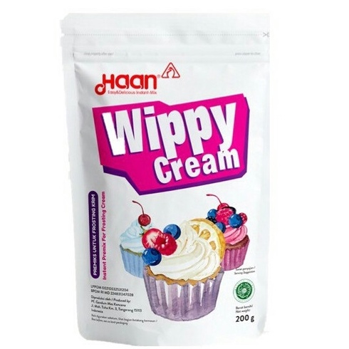 

EK7CQ Wippy Cream Pouch HAAN 200gr i8gey