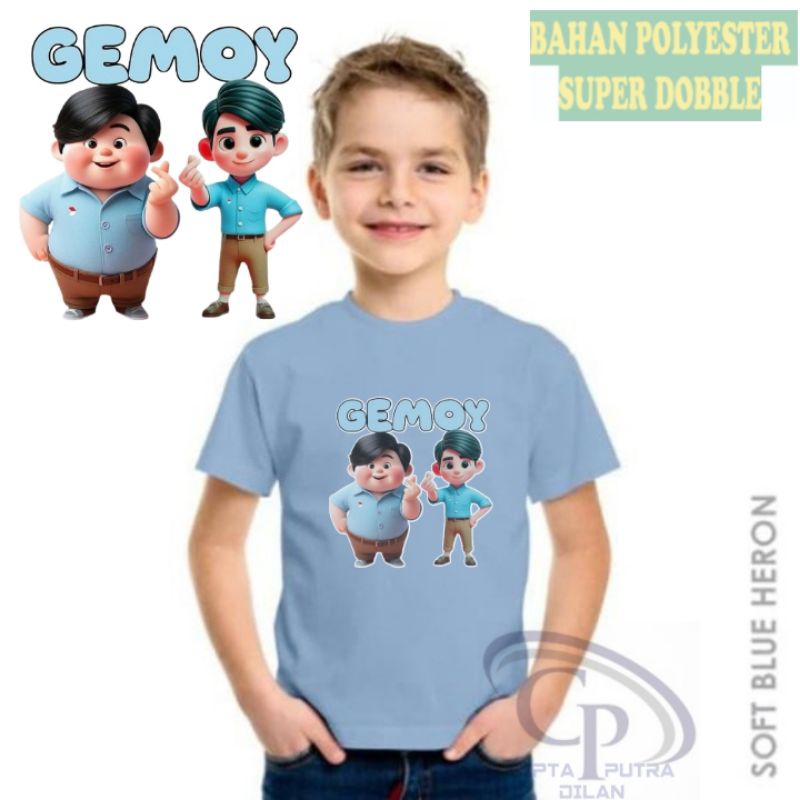 Kaos Anak Prabowo Gibran Kaos Gemoy