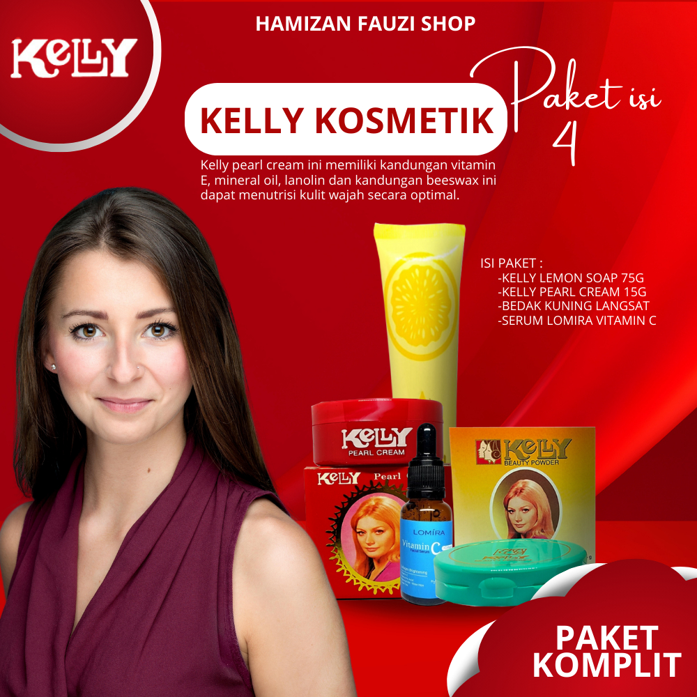 Paket Komplit Kelly Pearl Cream + Lemon Soap Komplit | HAMIZAN FAUZI SHOP