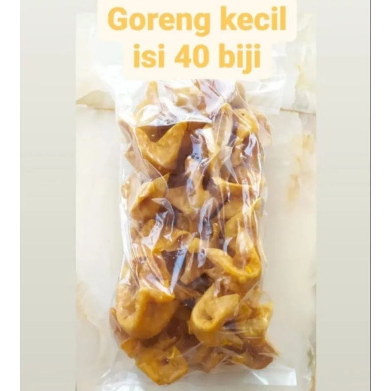

Gorengan Kecil Isi 40 Biji Pelengkap Bakso Pentol