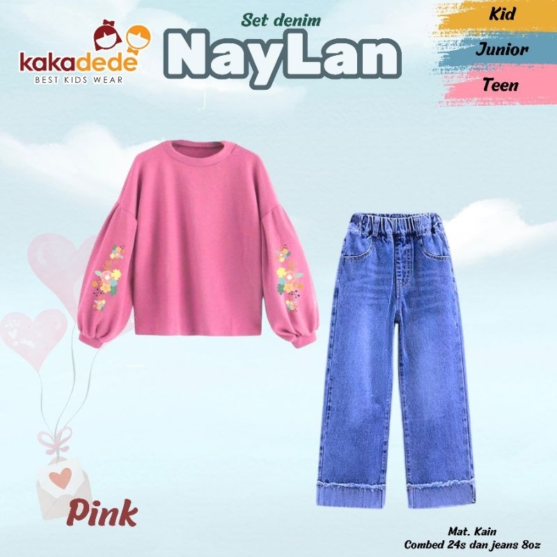 set jeans kulot