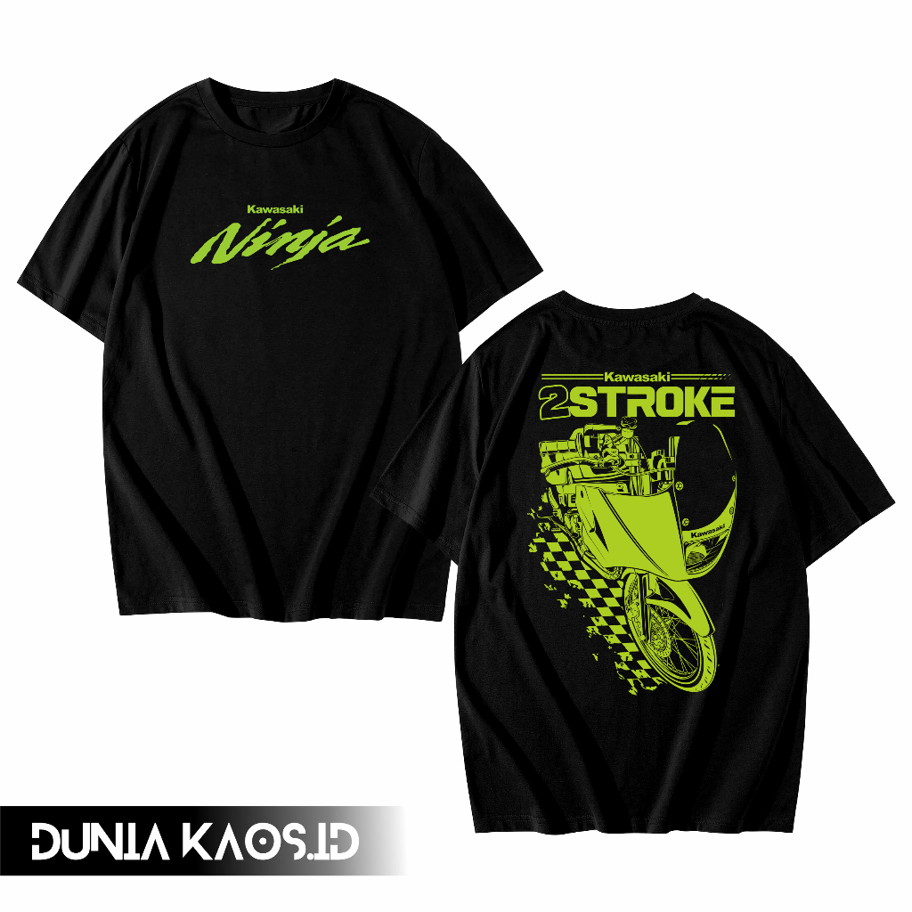 Kaos kawasaki ninja 2 stroke terbaru