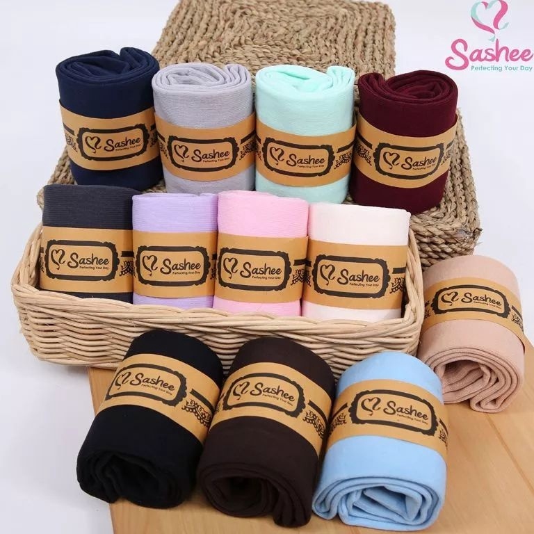 KODE CF689 [1 PASANG] ORIGINAL KAOS KAKI SASHEE JEMPOL POLOS Kaos Kaki Wanita Hijab Muslimah Murah T