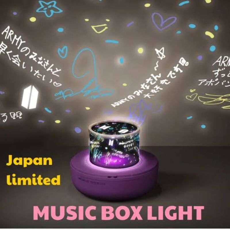 Music Box Light BTS Japan