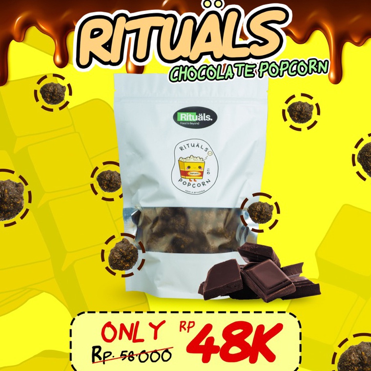 

[GRQ83] Rituals Popcorn Double Choco Large - Homemade by Willy Kun Harga Termurah