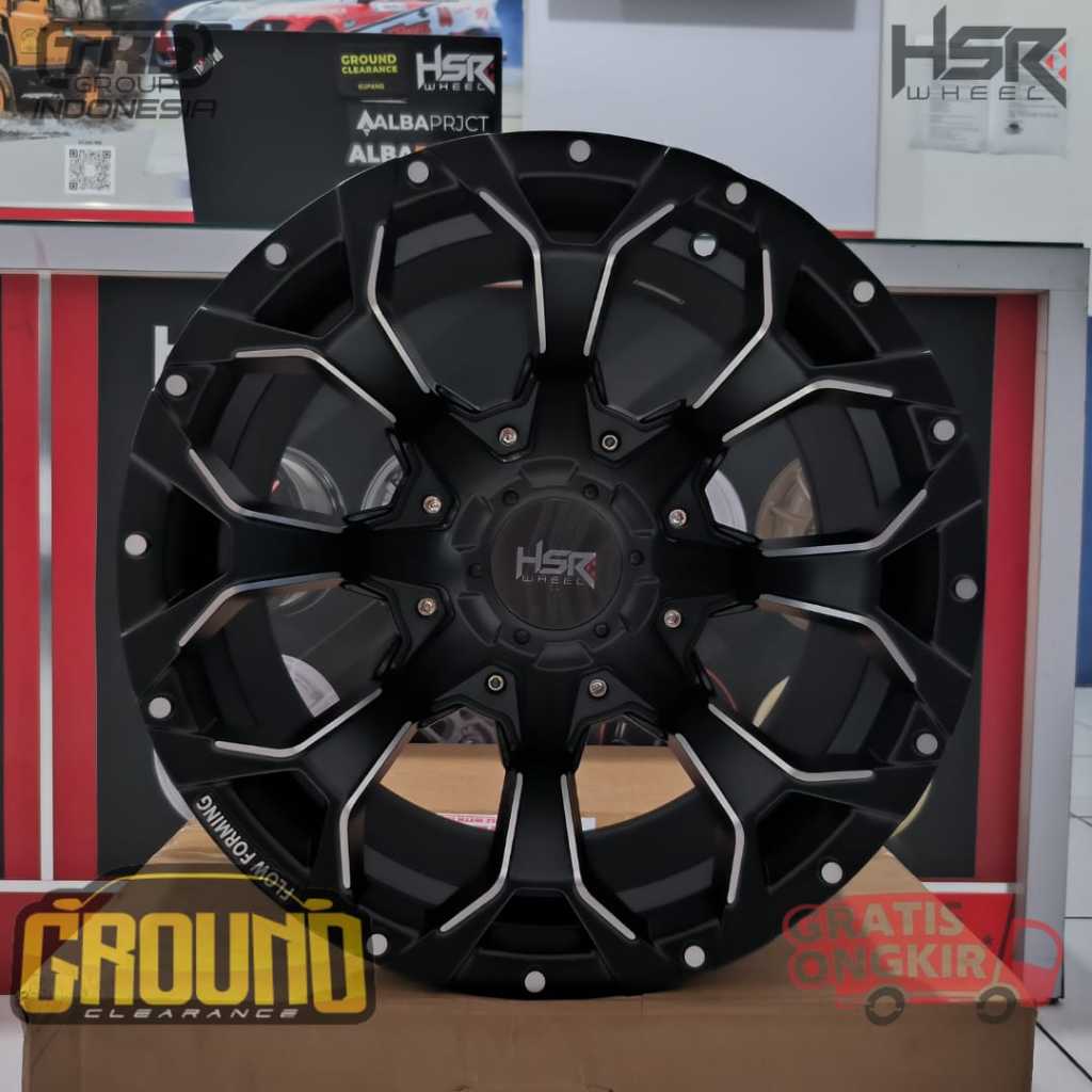 VELG OFF-ROAD R16 BUAT RUSH,TERIOS,BRV,INNOVA R16 HSR GOKU LEBAR 8 INCI