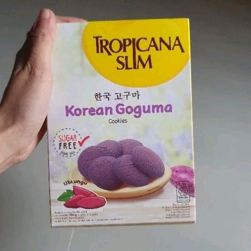 

Tropicana slim cookies KOREAN GOGUMA (sugar free) 100gr