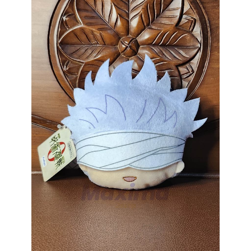 [BOOKED] Gojo Satoru Face Pouch FuRyu - Jujutsu Kaisen 0 Movie - Dompet Plush [OFFICIAL MERCHANDISE]