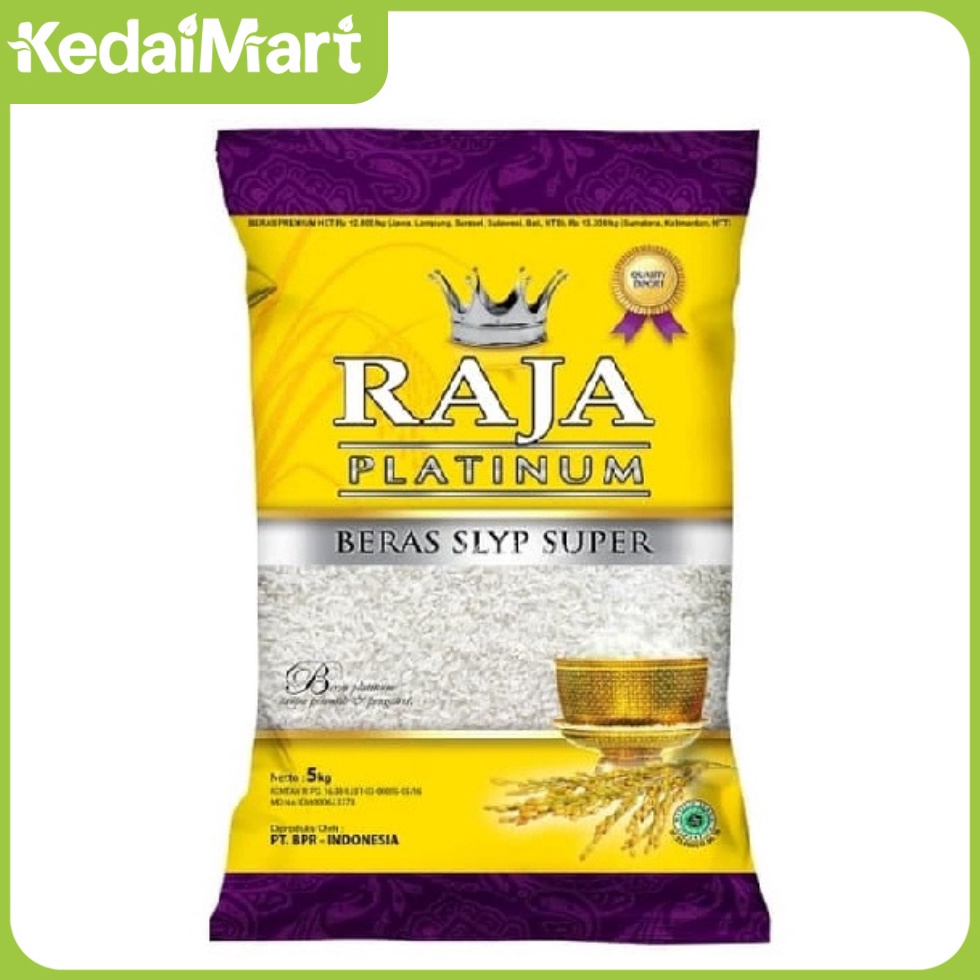 

[F9V] Beras Raja Platinum 5 Kg Terlaku.!