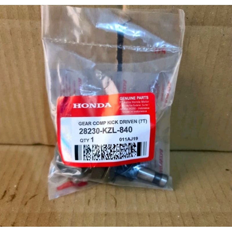 PINION KICK STATER/GIGI PINION KZL BEAT FI, SCOOPY FI, SPACY FI