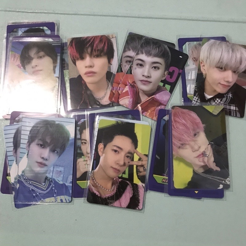 OFFICIAL PC PHOTOCARD MATCHING GAME CARD GLITCH MODE POP UP STORE NCT DREAM JISUNG JENO CHENLE MARK 