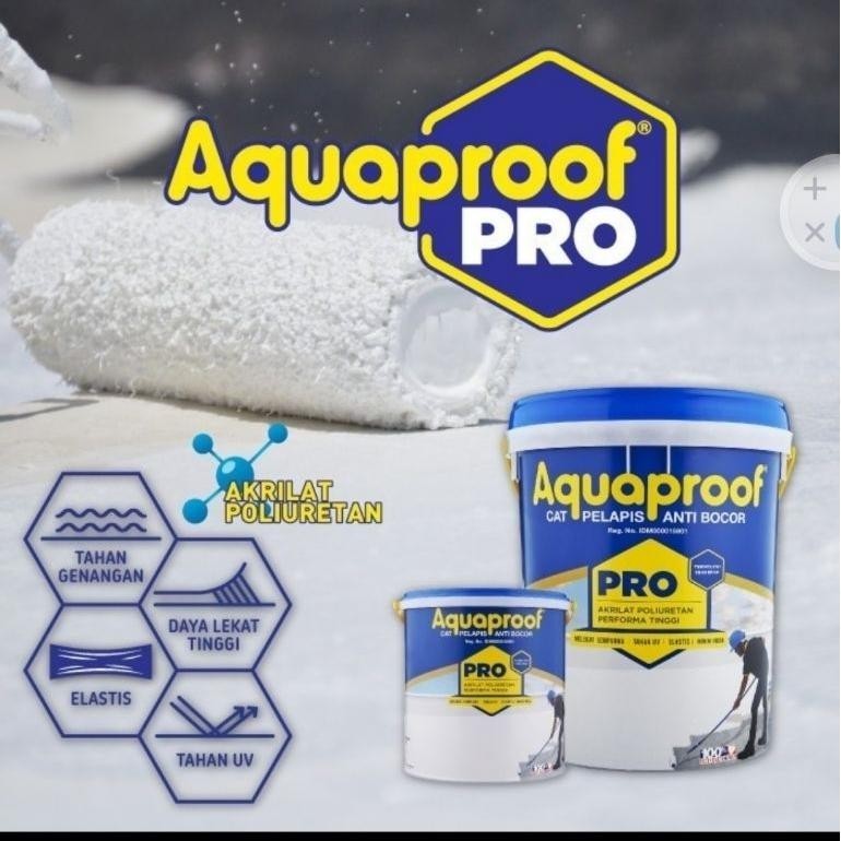 Aquaproof Pro 1 Kg/AQUAPROOF PRO 1 KG/Cat Pelapis Anti Bocor AQUAPROOF PRO - 1 KG
