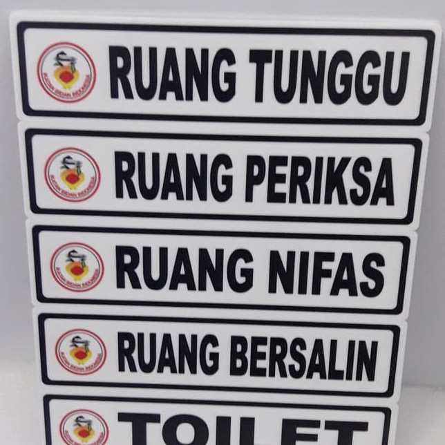 

Ready SIGN LABEL ACRYLIC SIGN BOARD PAKET PAPAN NAMA 5X20 Keren Terbaru