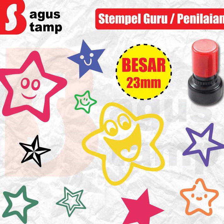

Terlaku. Stempel Guru Bintang [BESAR] Star Teacher Stamp Penilaian Rewards TK SD Anak Paud Big Sale