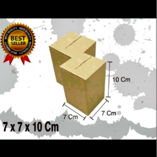 

kardus murah 7x7x10cm