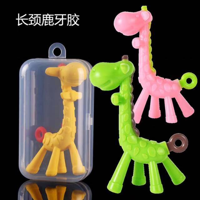 Teether Bayi / Teether Jerapah / Teether Giraffe / Gigitan Bayi / Teether