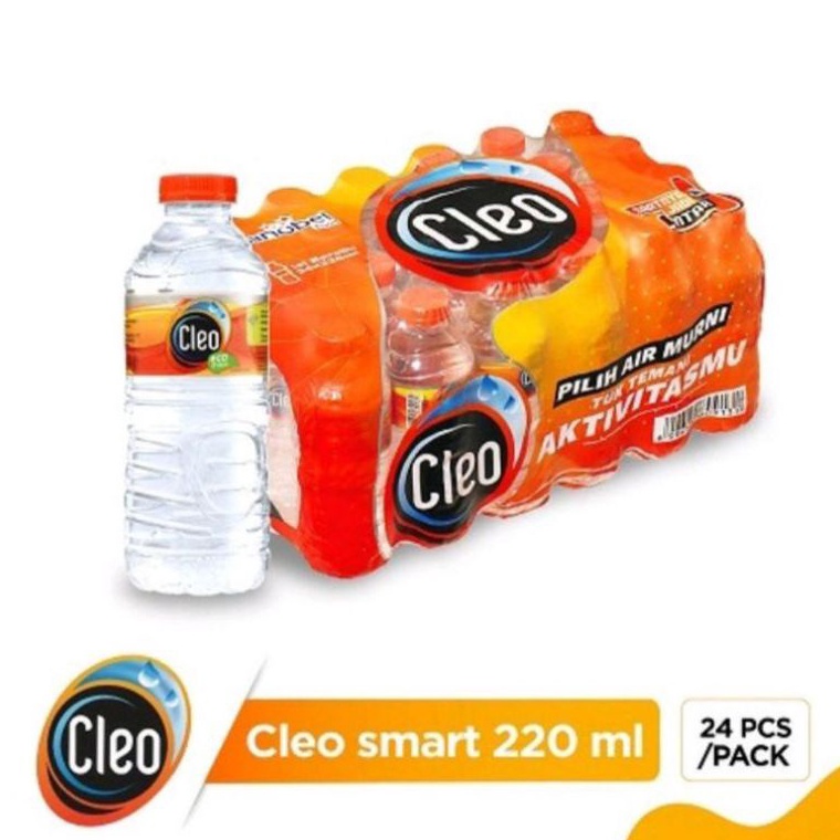 

Best Terl4ris Air Mineral Cleo 220ml (isi 24btl) [36]