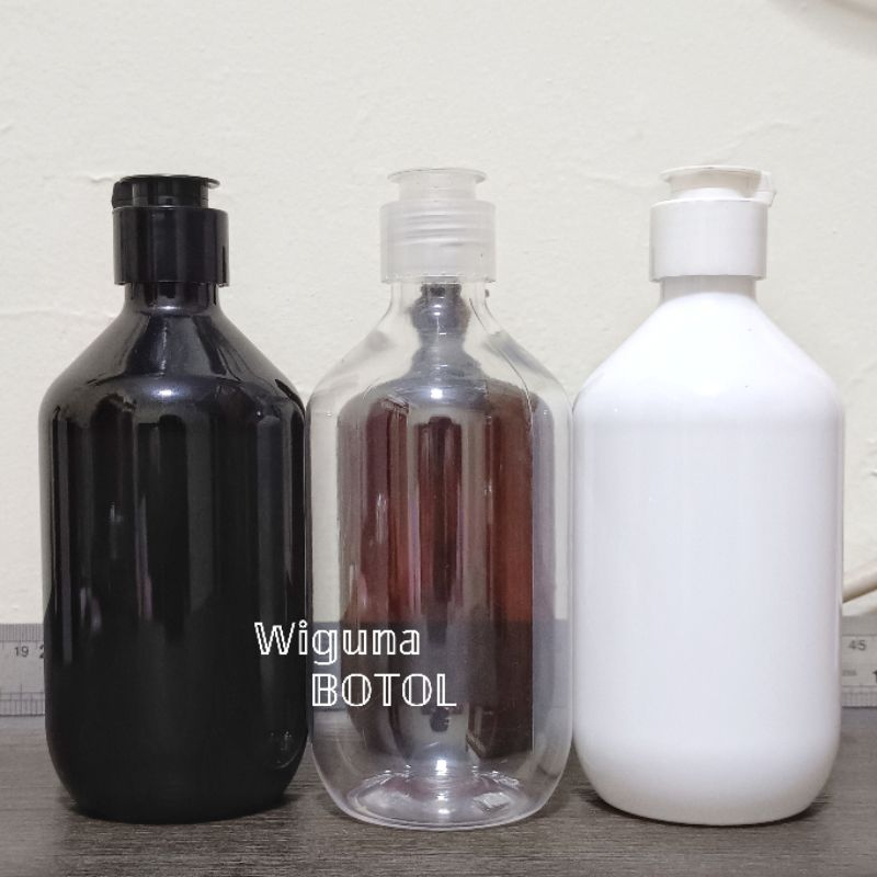 Botol Fliptop Jamur 300ml Mada / Botol Pet 300ml Tutup Fliptop Jamur