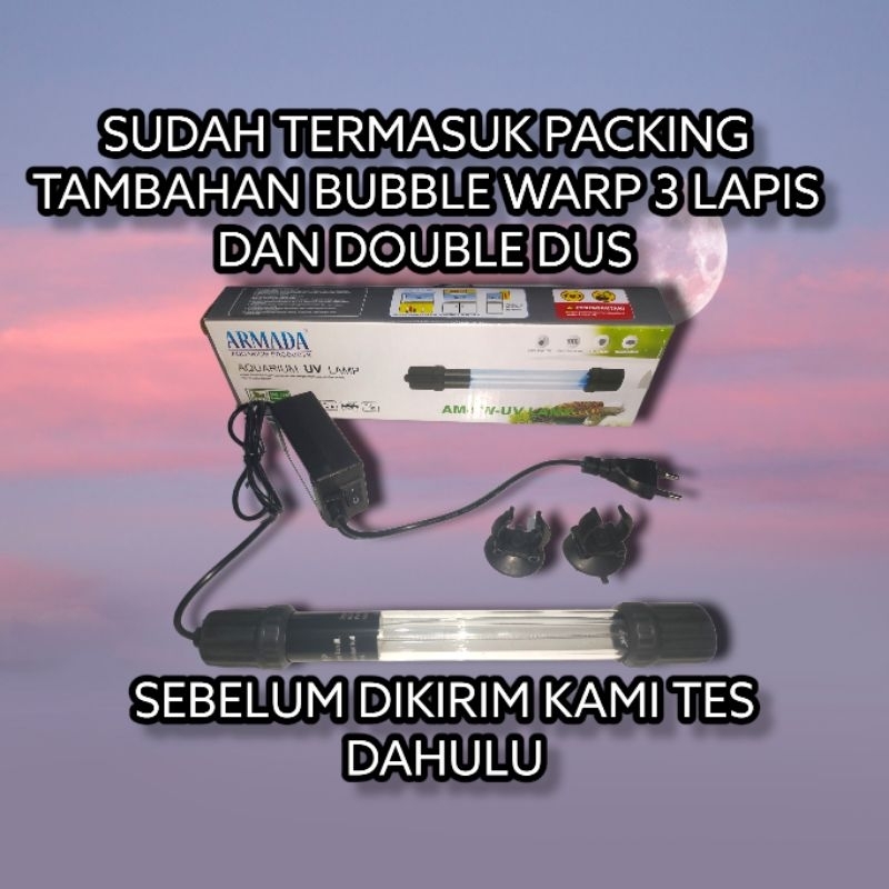 Lampu uv aquarium / lampu uv kolam ikan / lampu uv / lampu uv kolam koi / media filter / lampu uv me