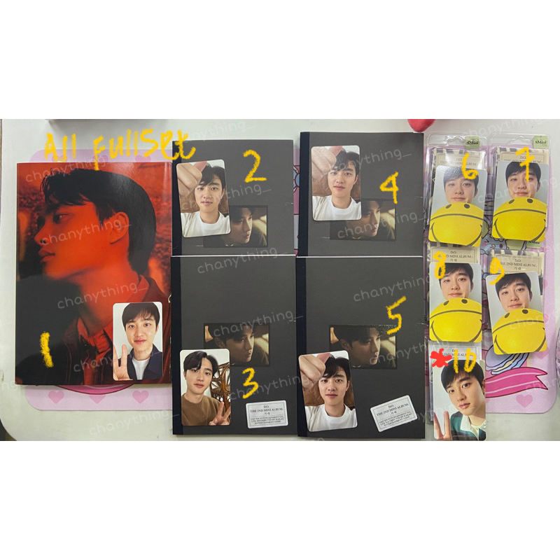 [READY STOCK] photocard EXO D.O. kyungsoo album NOTE SMINI A Expectation unselaed