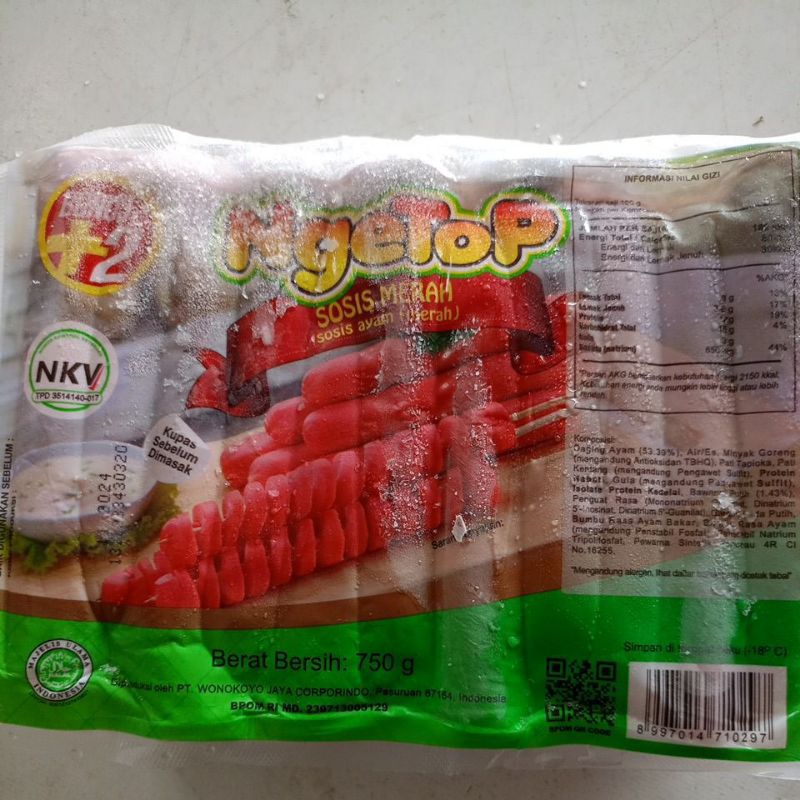 

sosis merah ngetop 750gr