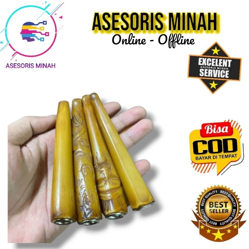 cangklong once/pipa roko ukiran kualitas premium pipa cangklong pipa cangklong once