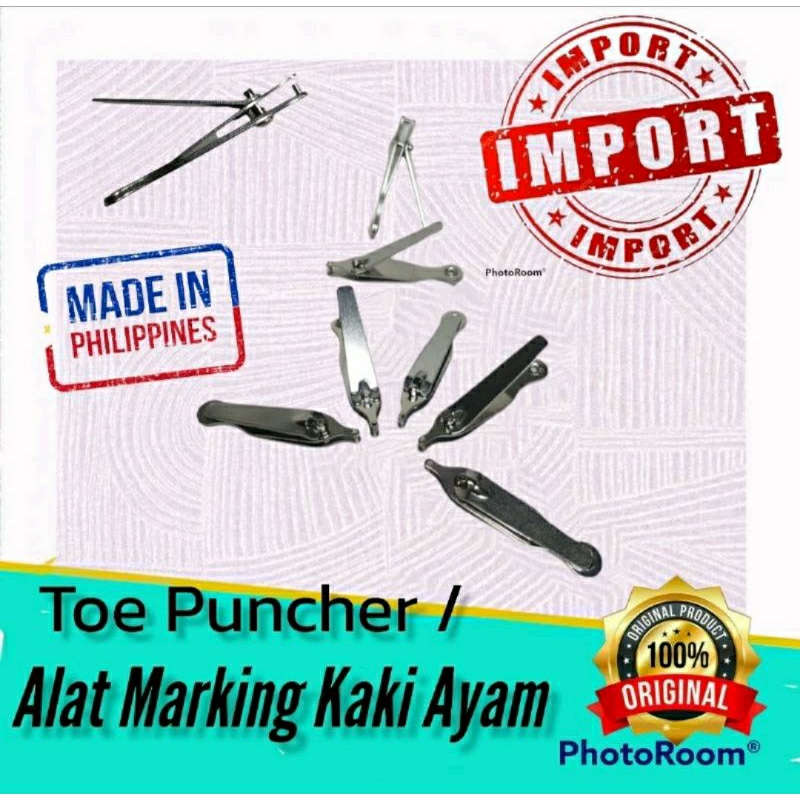 Alat marking kaki ayam / toe puncher