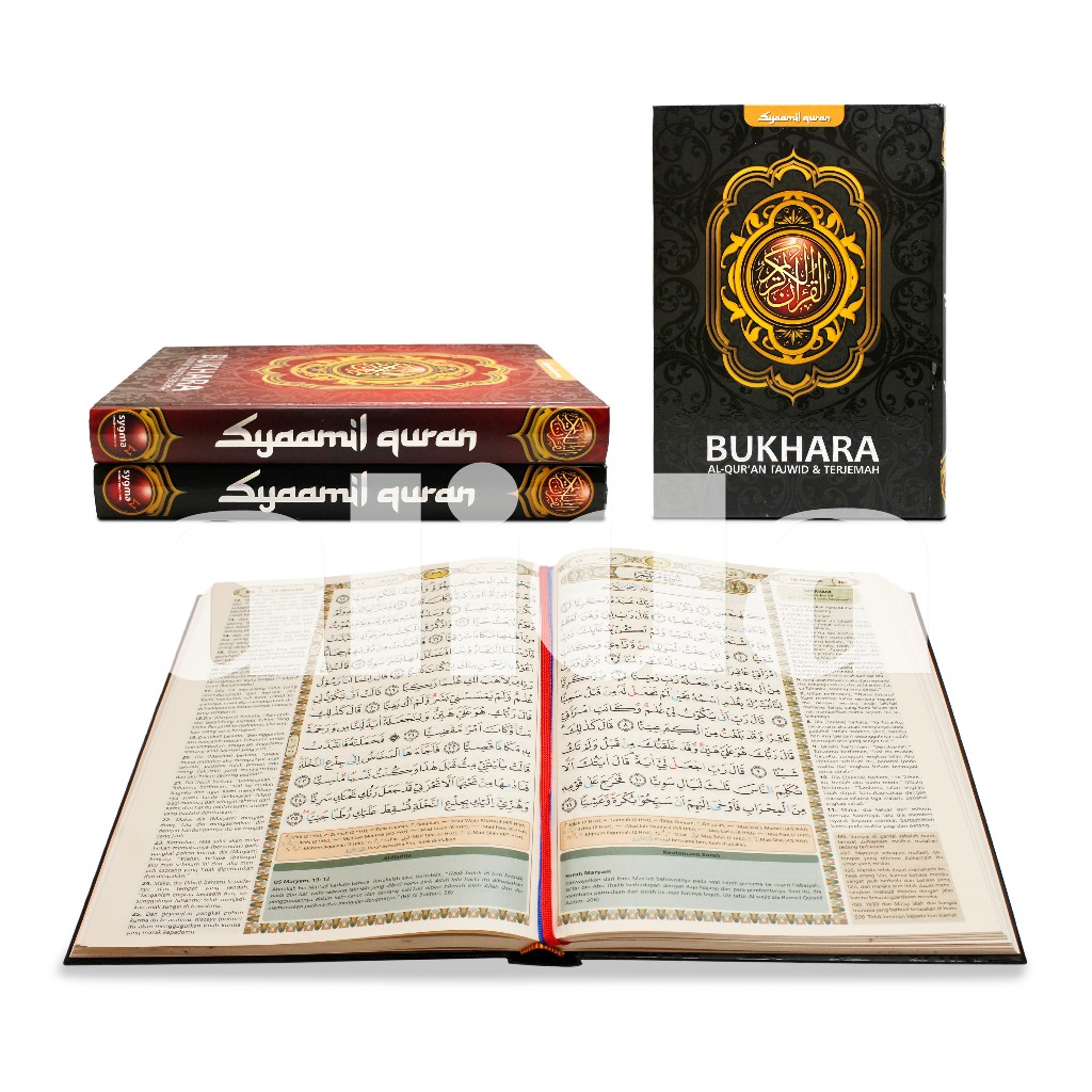 AlQuran Tajwid Bukhara Besar B5, Al-Quran Terjemah - Syaamil Quran