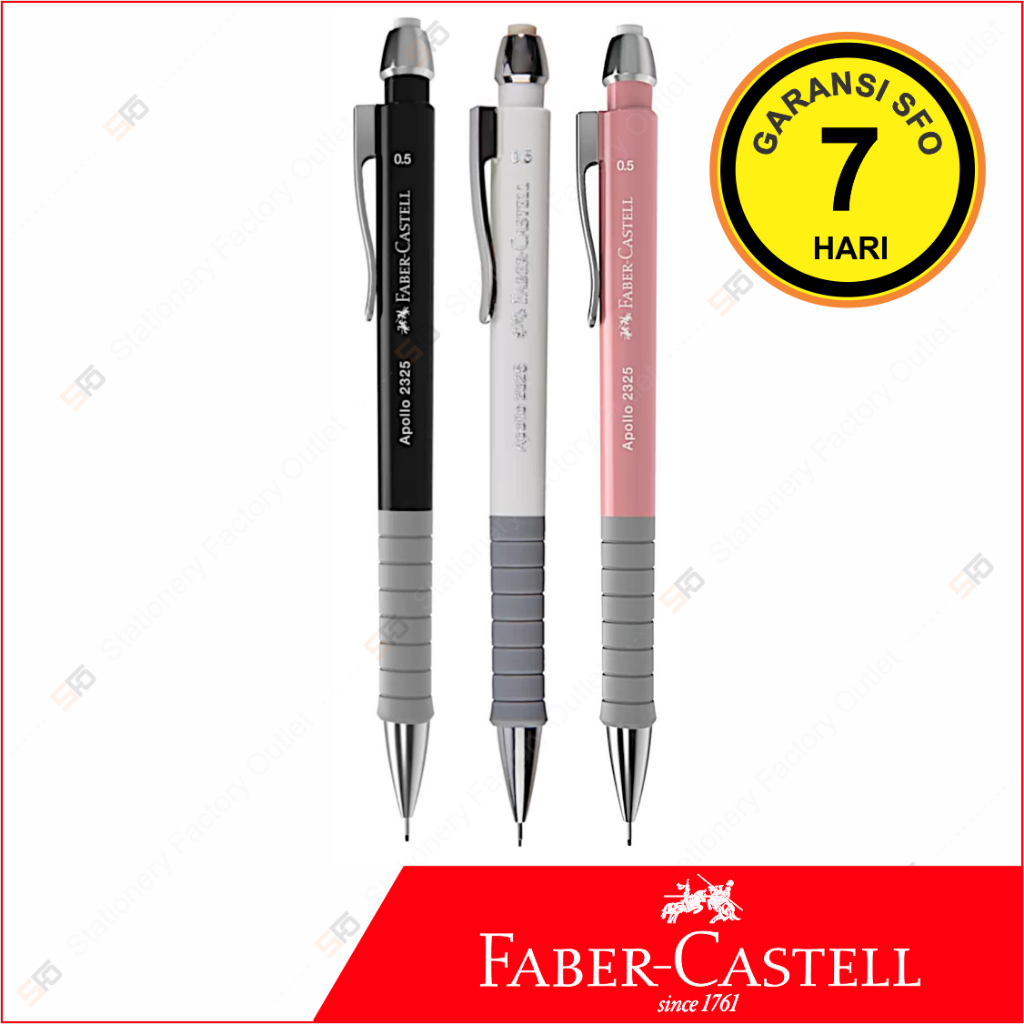 

Pensil Mekanik Faber Castell 0.5mm Apollo - SFO Semarang Official
