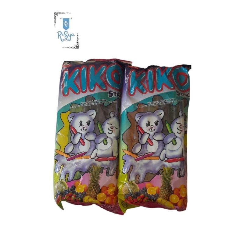 

Kiko Ice Stick Rasa Buah 1 Pak isi 10 Stick 70 ml