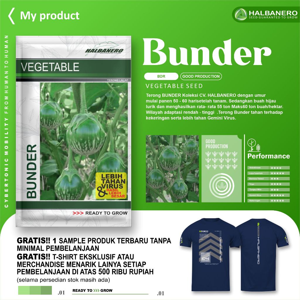 BENIH TERONG BUNDER - HALBANERO