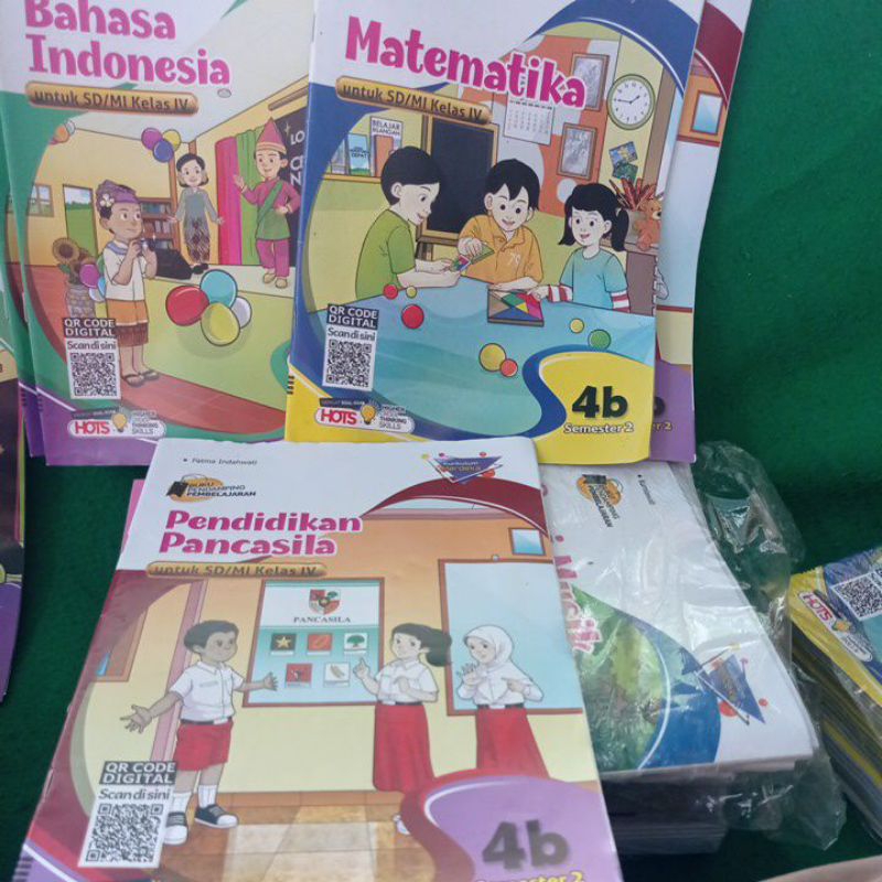 LKS KURMER KELAS 4 SEMESTER GENAP,PKN, B. INDONESIA,MATEMATIKA, CV PUTRA NUGRAHA