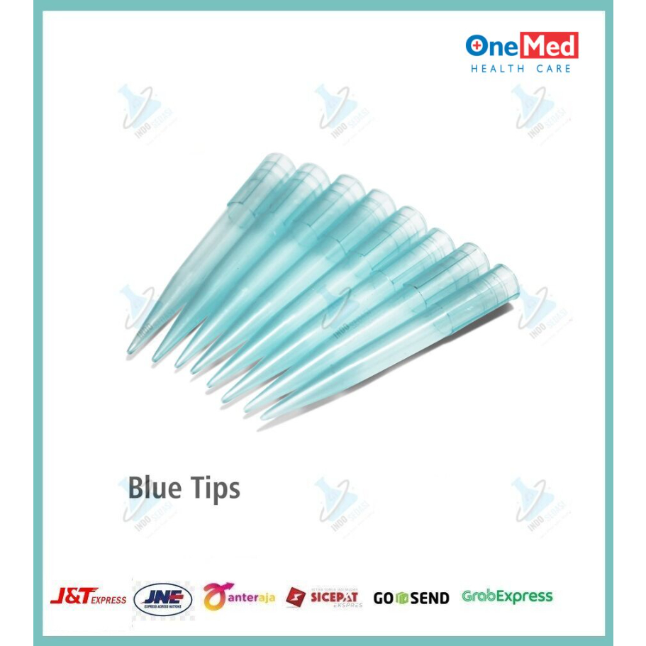 Blue Tips Micropipet Tips Biru OneLab I BLUE TIP 1000 uL 500 pcs