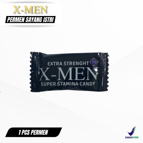 XMEN 1 PCS - Xmen Permen Obat Kuat: Kunci untuk Stamina yang Tak Terkalahkan - Tanpa Efek Samping - 