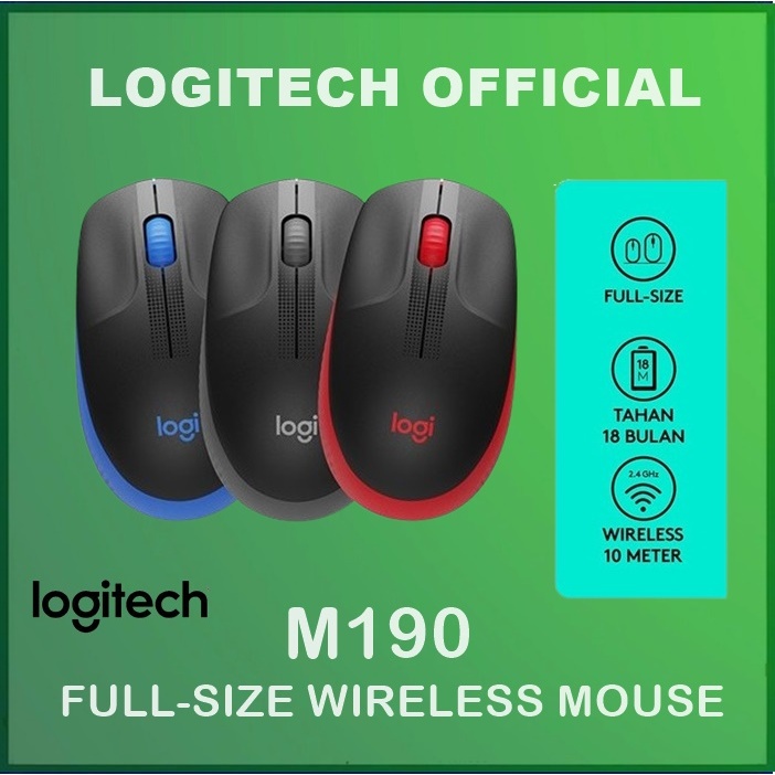 Logitech M190 Wireless Mouse M 190 Mouse Wireless Logitech